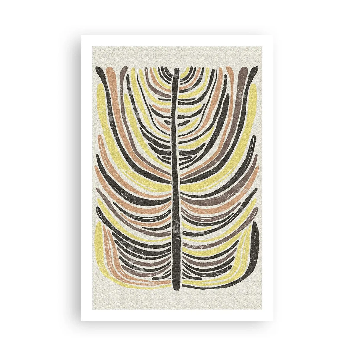 Plakat - Levende abstraktion - 61x91 cm