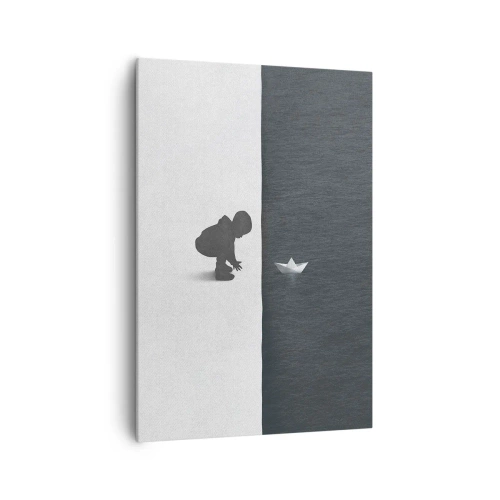 Lærredstryk - Billede på lærred - Stor ekspedition - 70x100 cm