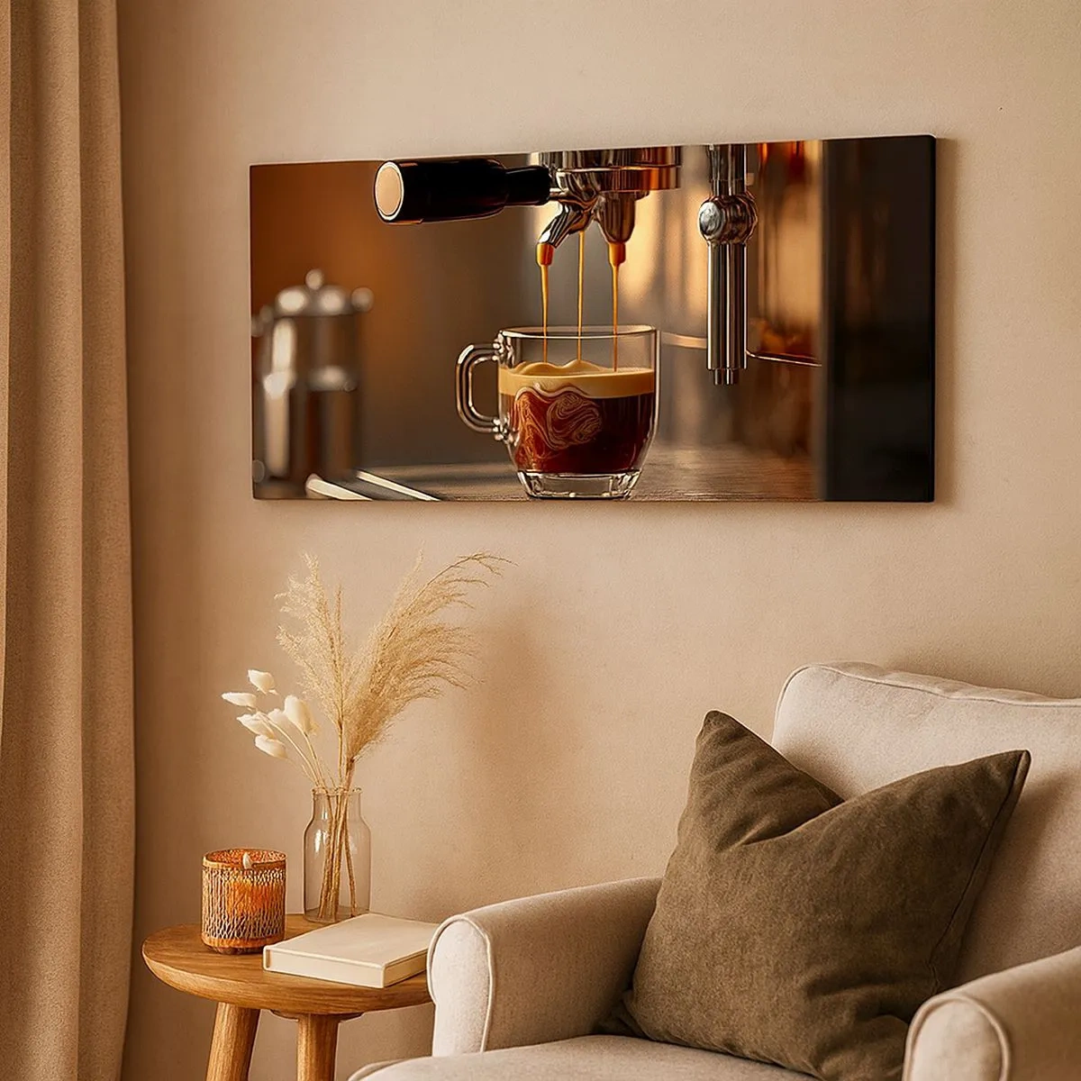 Lærredstryk - Billede på lærred - En sensuel blanding - 100x40 cm