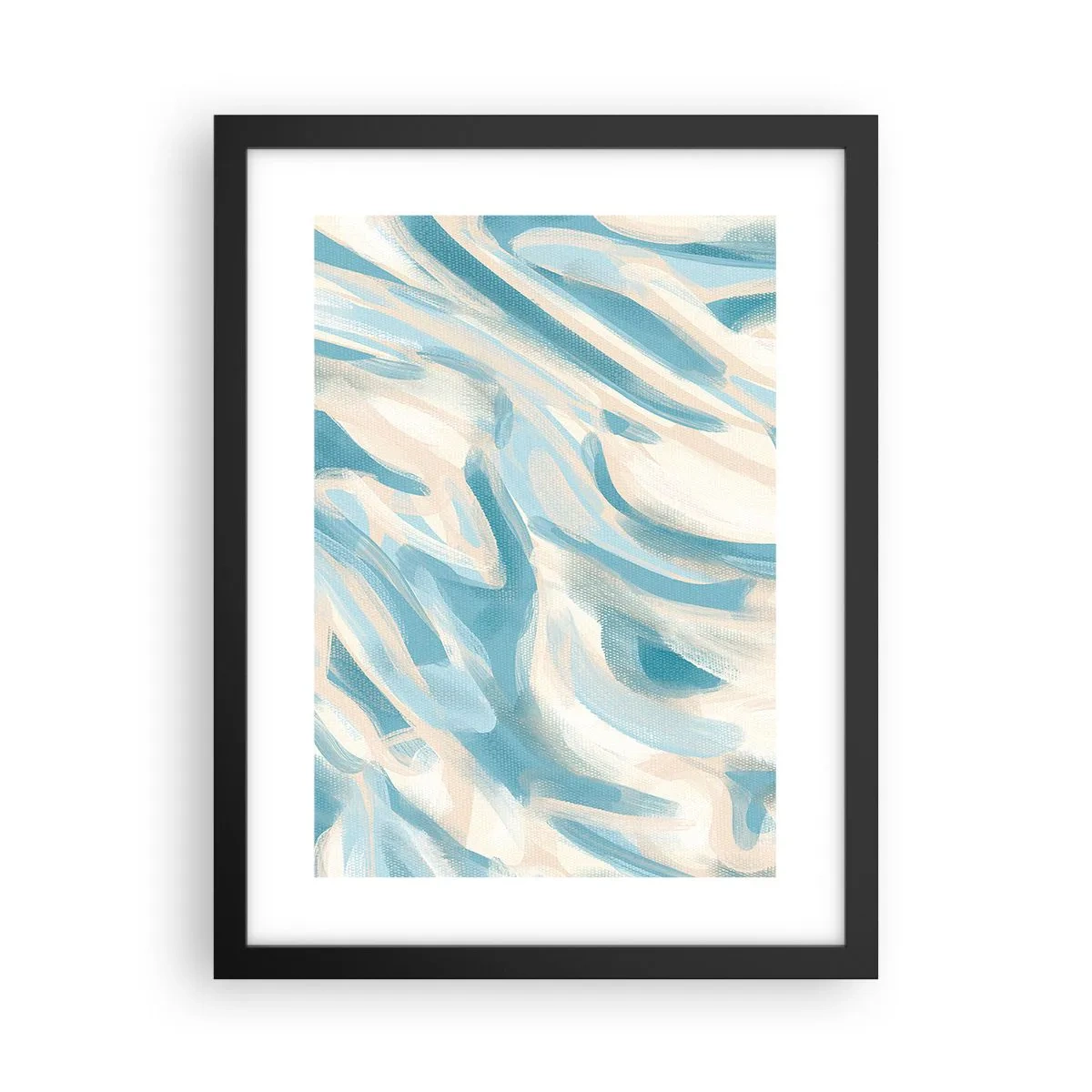 Plakat i sort ramme - Forårsbriser - 30x40 cm