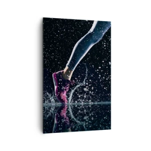 Lærredstryk - Billede på lærred - Så meget som du kan - 80x120 cm