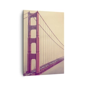 Lærredstryk - Billede på lærred - Mellem himmel og jord - 70x100 cm