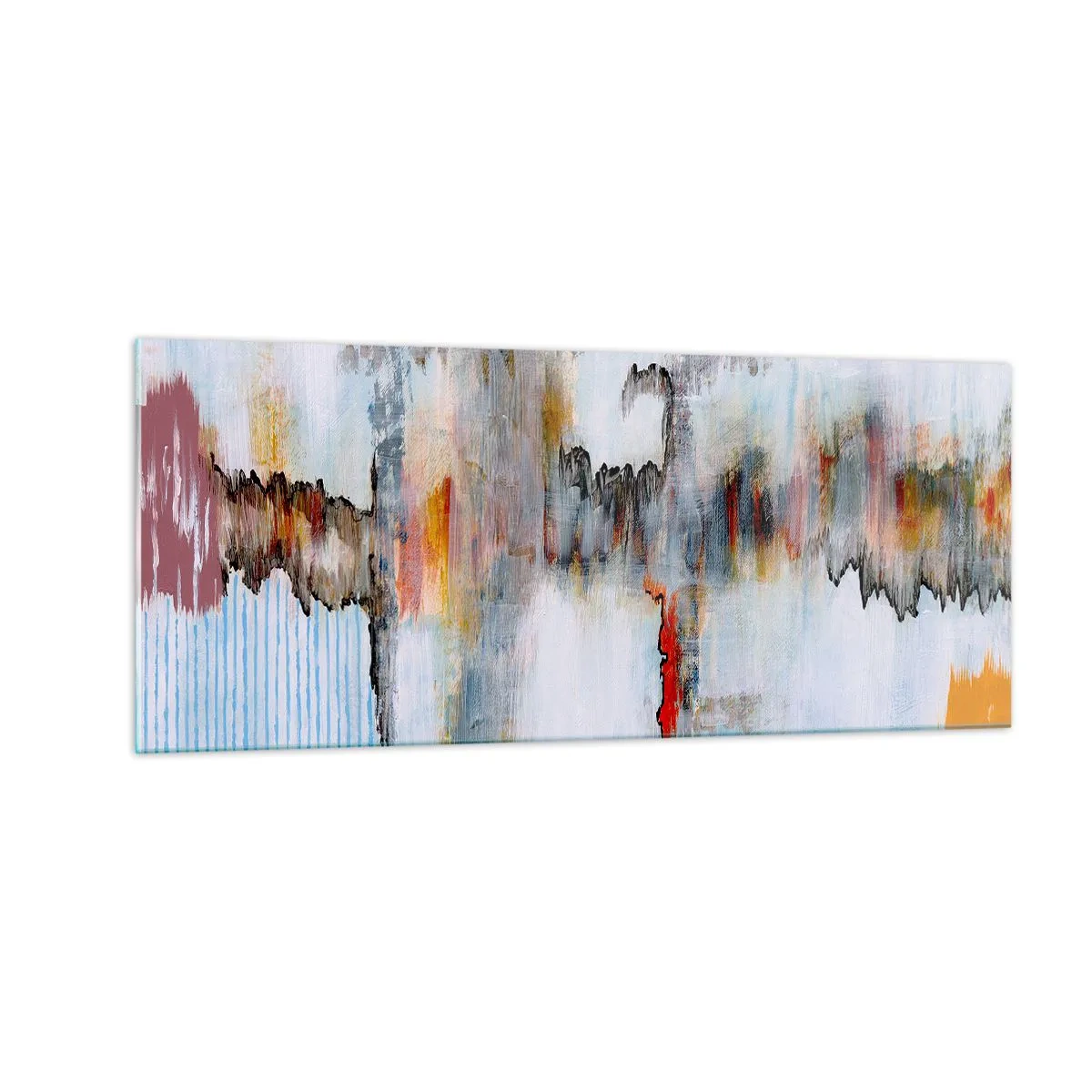 Billede på glas - En pind på vandet - 100x40 cm