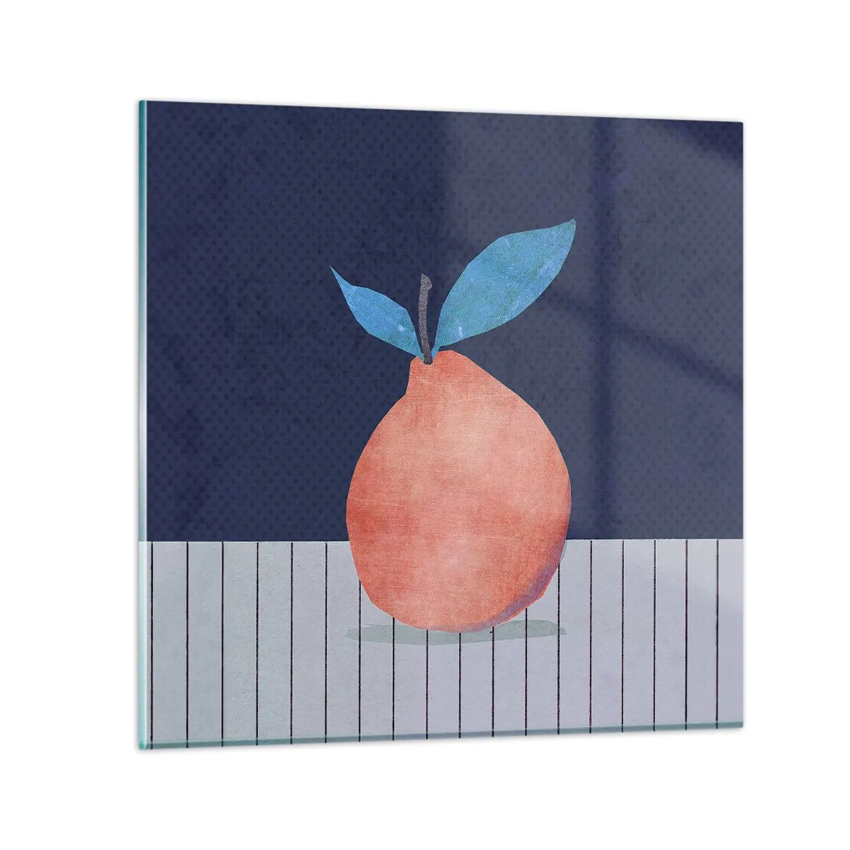 Billede på glas - Konveksitet og plan - 30x30 cm