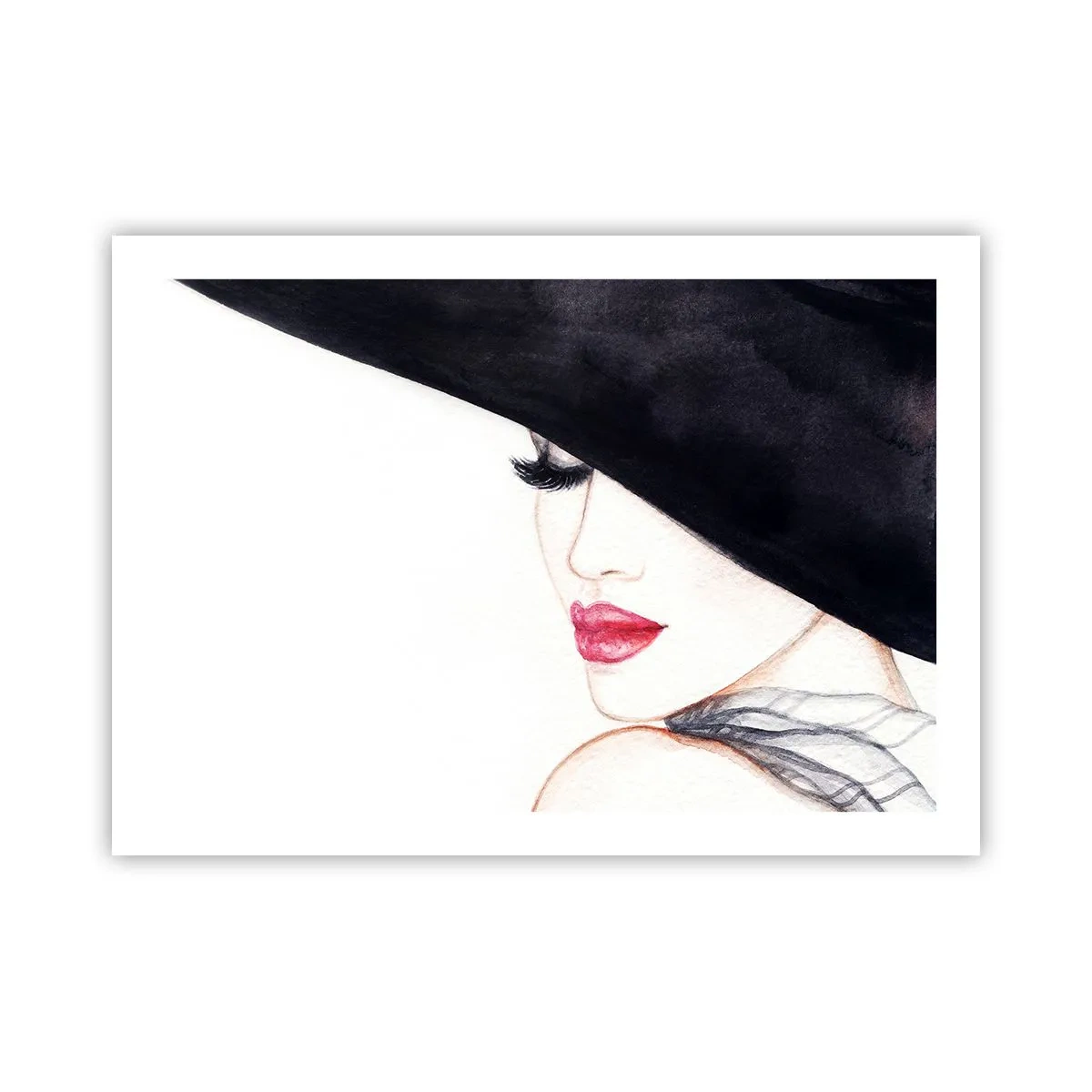 Plakat - Elegance og sensualitet - 70x50 cm