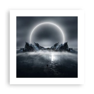 Plakat - En finale på en historie - 40x40 cm