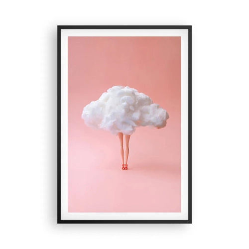 Plakat i sort ramme - Et sødt løfte - 61x91 cm