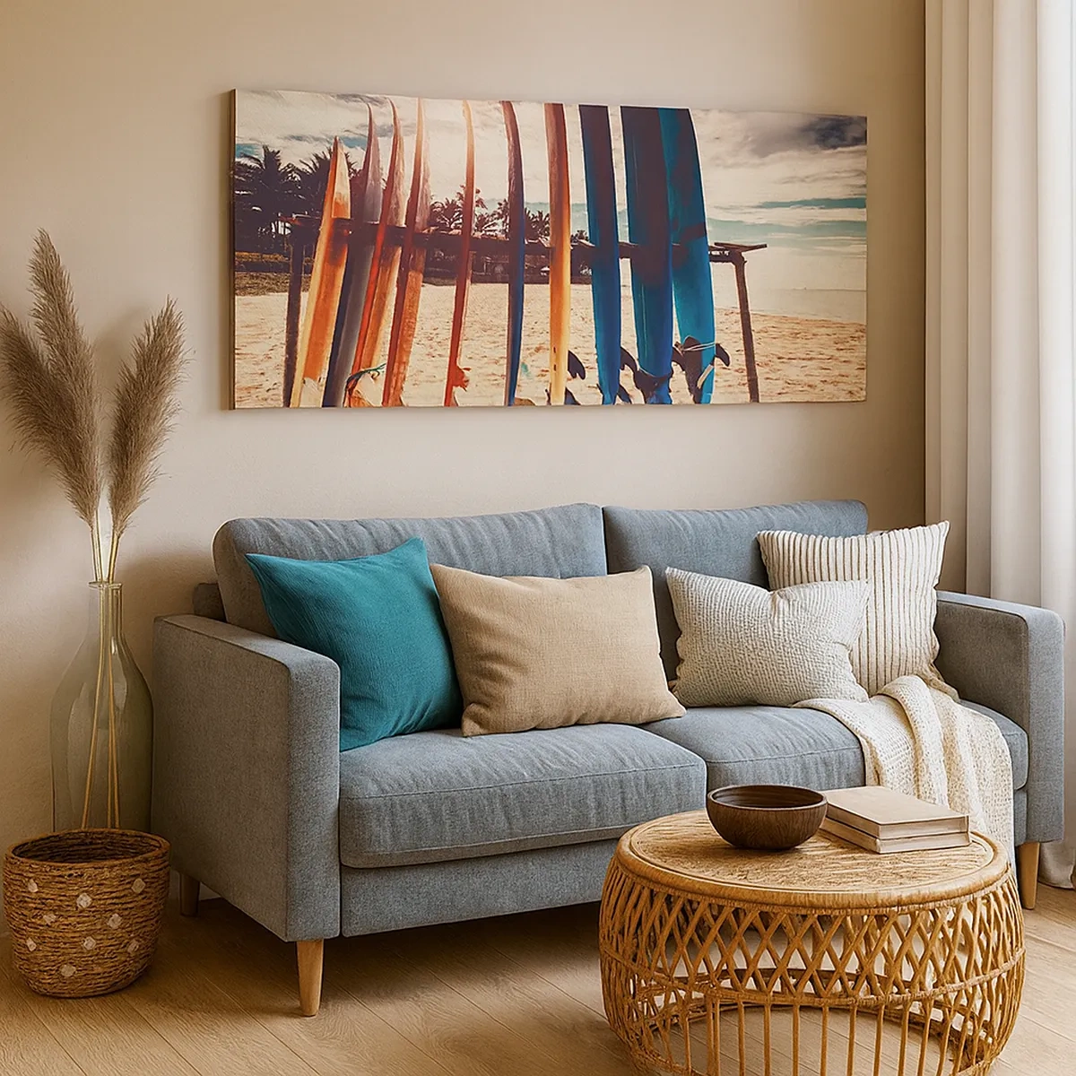 Lærredstryk - Billede på lærred - Godnat, indtil i morgen - 30x30 cm