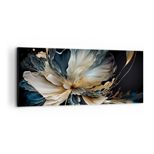 Lærredstryk - Billede på lærred - Eventyrlig bregneblomst - 100x40 cm