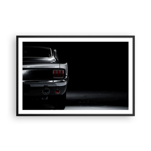 Plakat i sort ramme - Klassisk charme - 91x61 cm