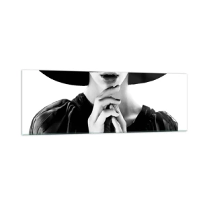 Billede på glas - Usynlig skønhed - 90x30 cm