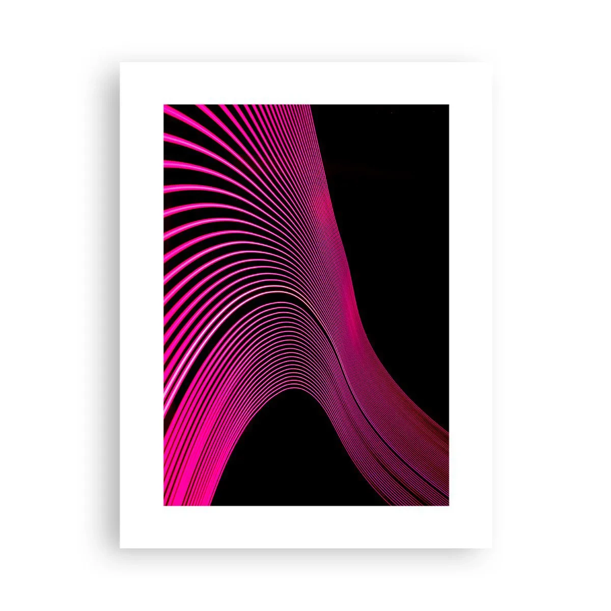 Plakat - En allé af lys - 30x40 cm