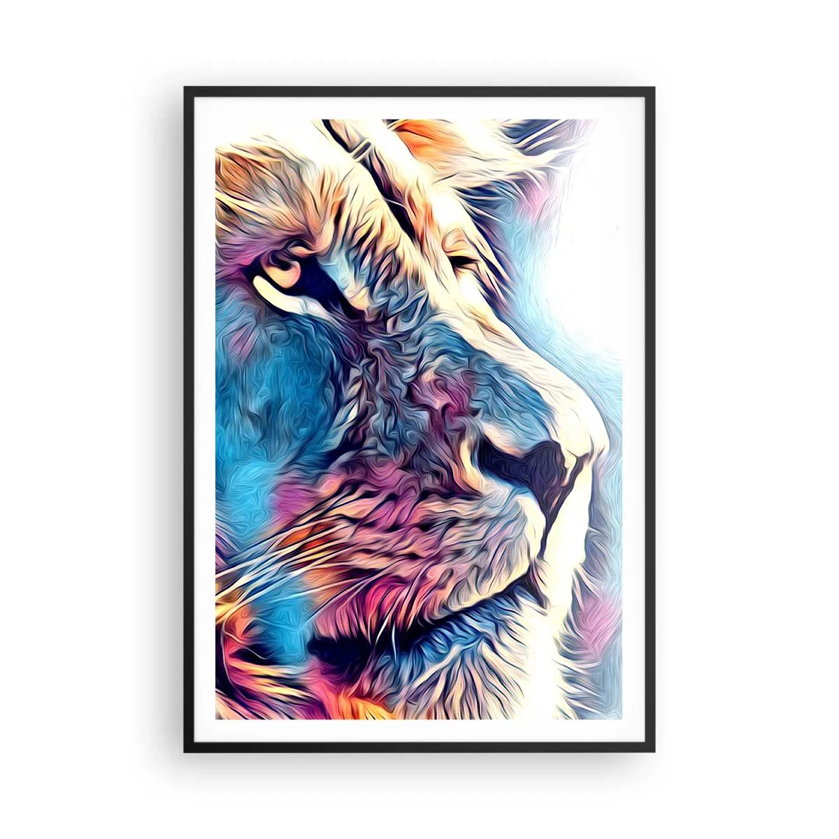 Plakat i sort ramme - Naturens visdom - 70x100 cm