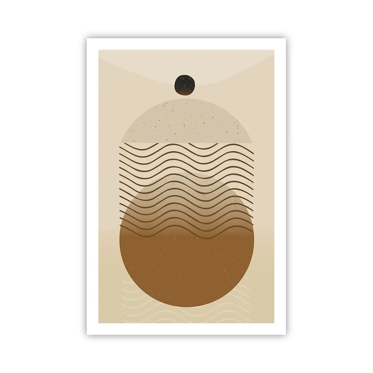 Plakat - Om geometriske figurers oprindelse - 61x91 cm