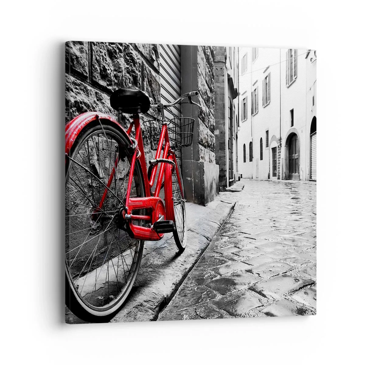 Lærredstryk - Billede på lærred - Ægte skønhed ældes ikke - 40x40 cm