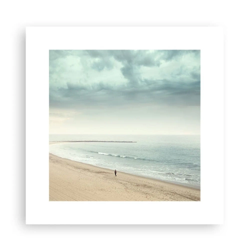 Plakat - På jagt efter fred - 30x30 cm