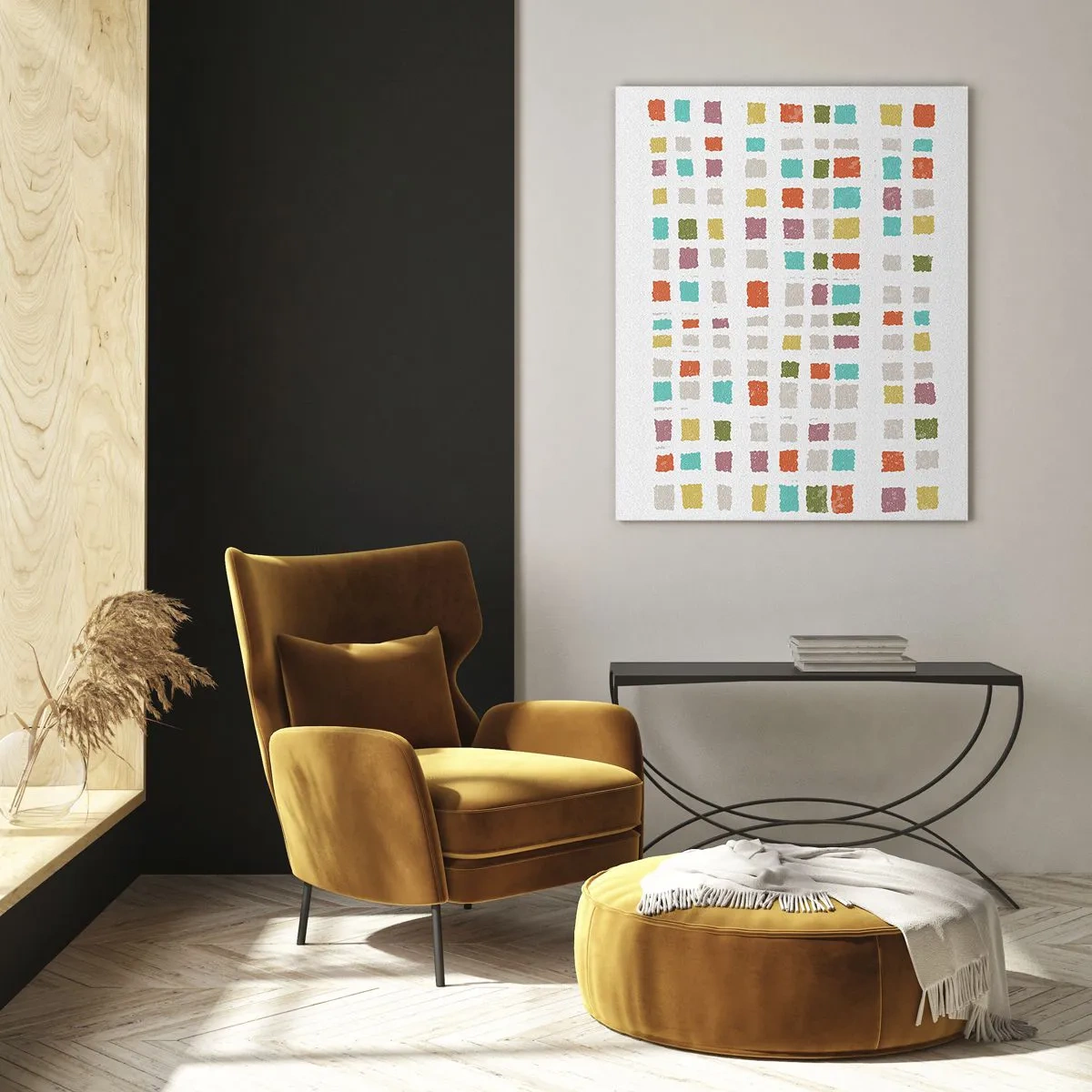Billede på glas - Ukendt leg - 50x70 cm