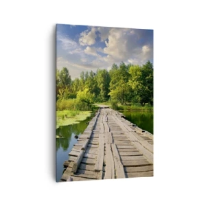 Lærredstryk - Billede på lærred - Sommer, sommer overalt - 70x100 cm