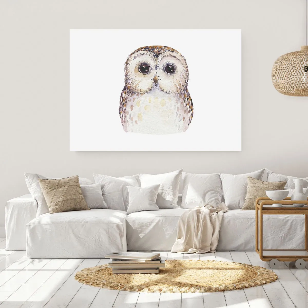 Plakat - Se mig i øjnene - 100x70 cm