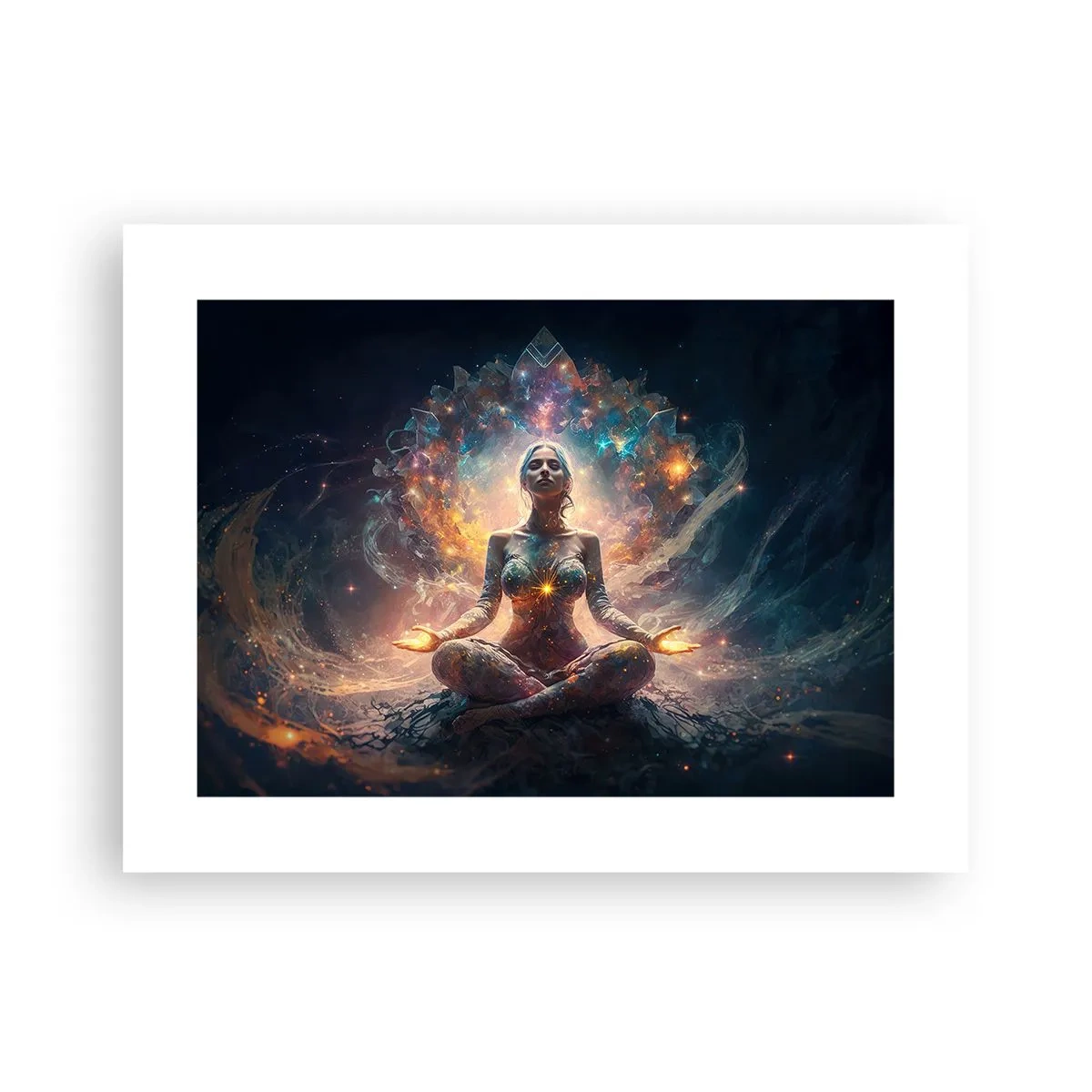 Plakat - Flow af god energi - 40x30 cm