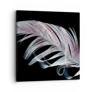 Lærredstryk - Billede på lærred - Tænk om berøring - 30x30 cm