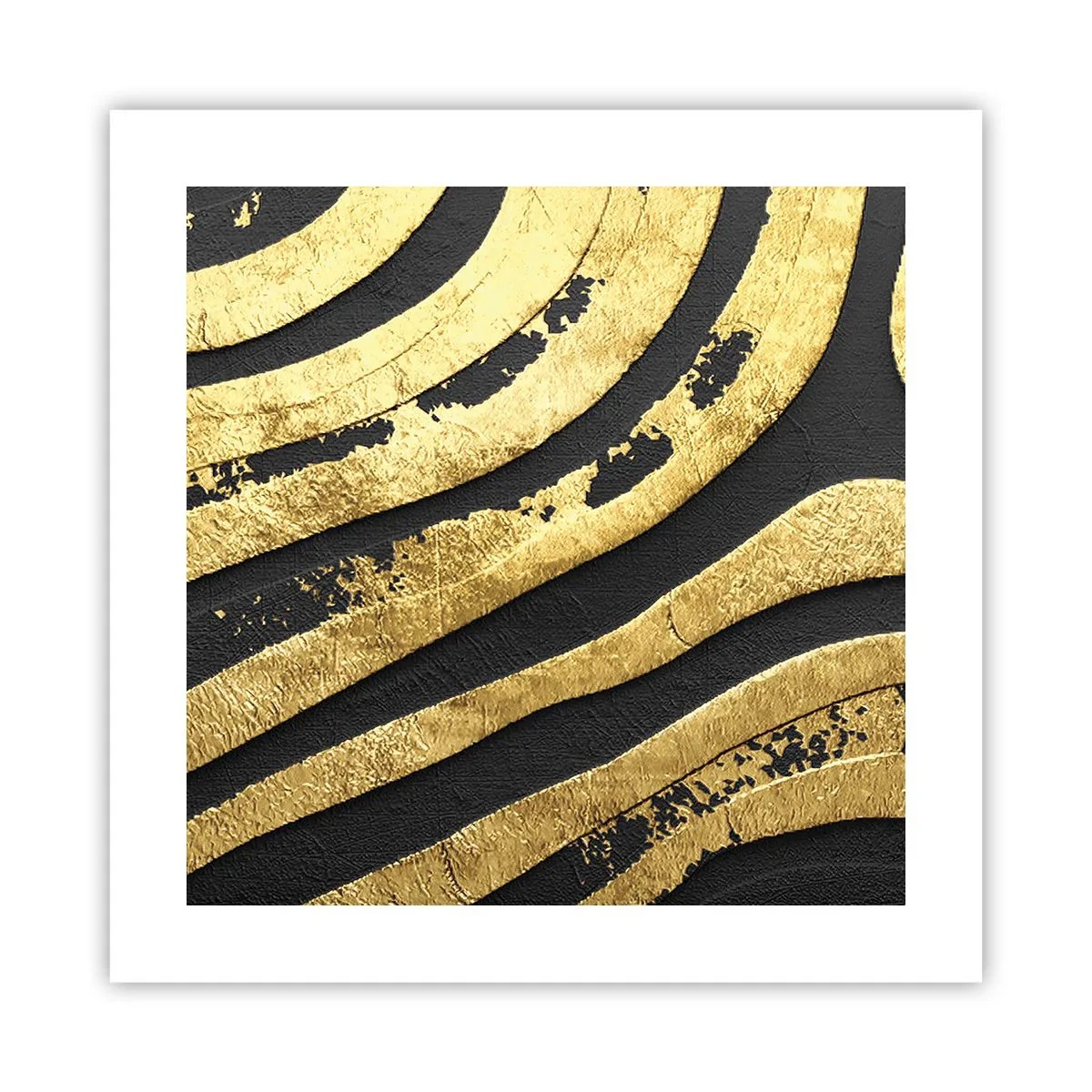 Plakat - Alt flyder - 40x40 cm