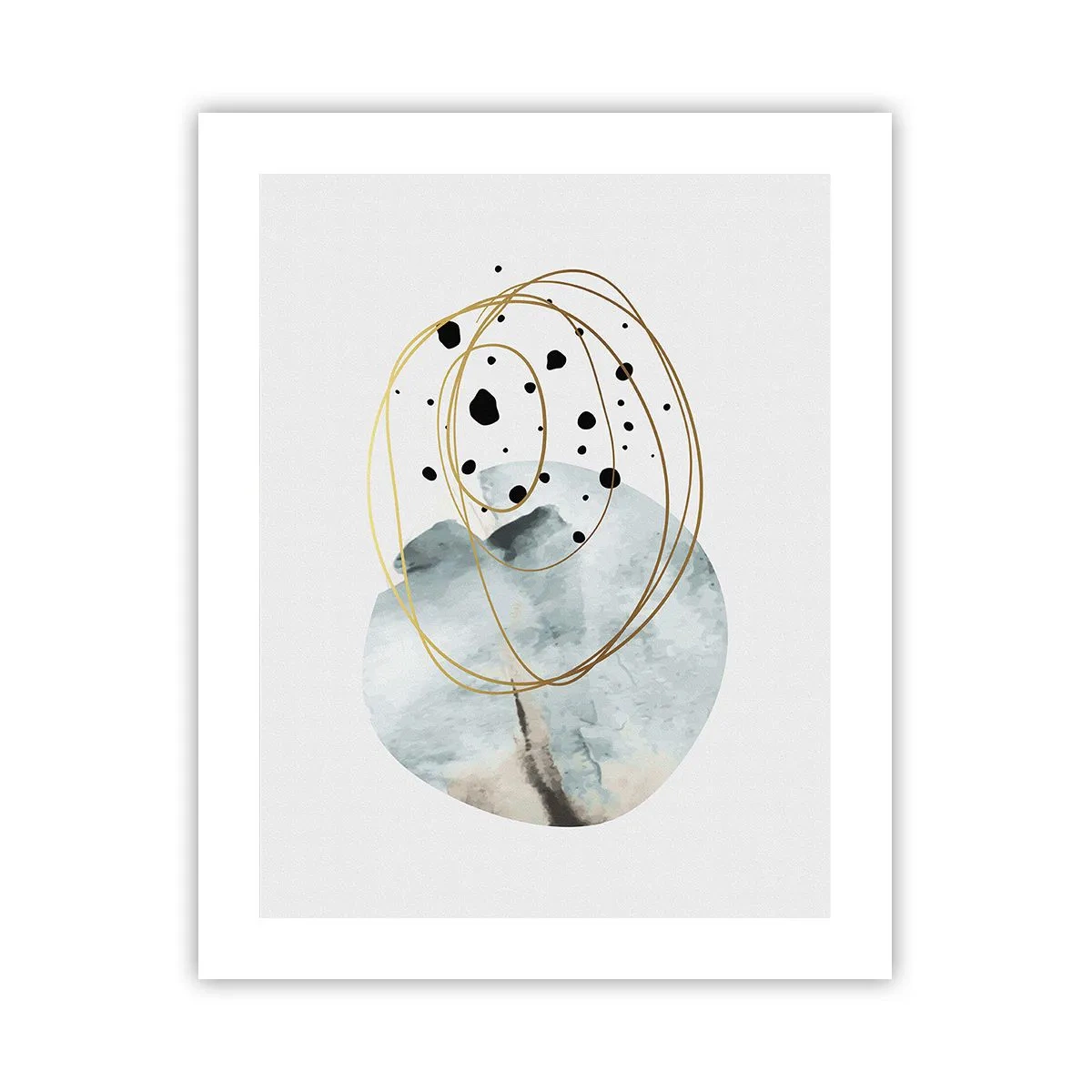 Plakat - I rummets favntag - 40x50 cm