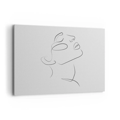 Lærredstryk - Billede på lærred - En drømmes slyngninger - 100x70 cm