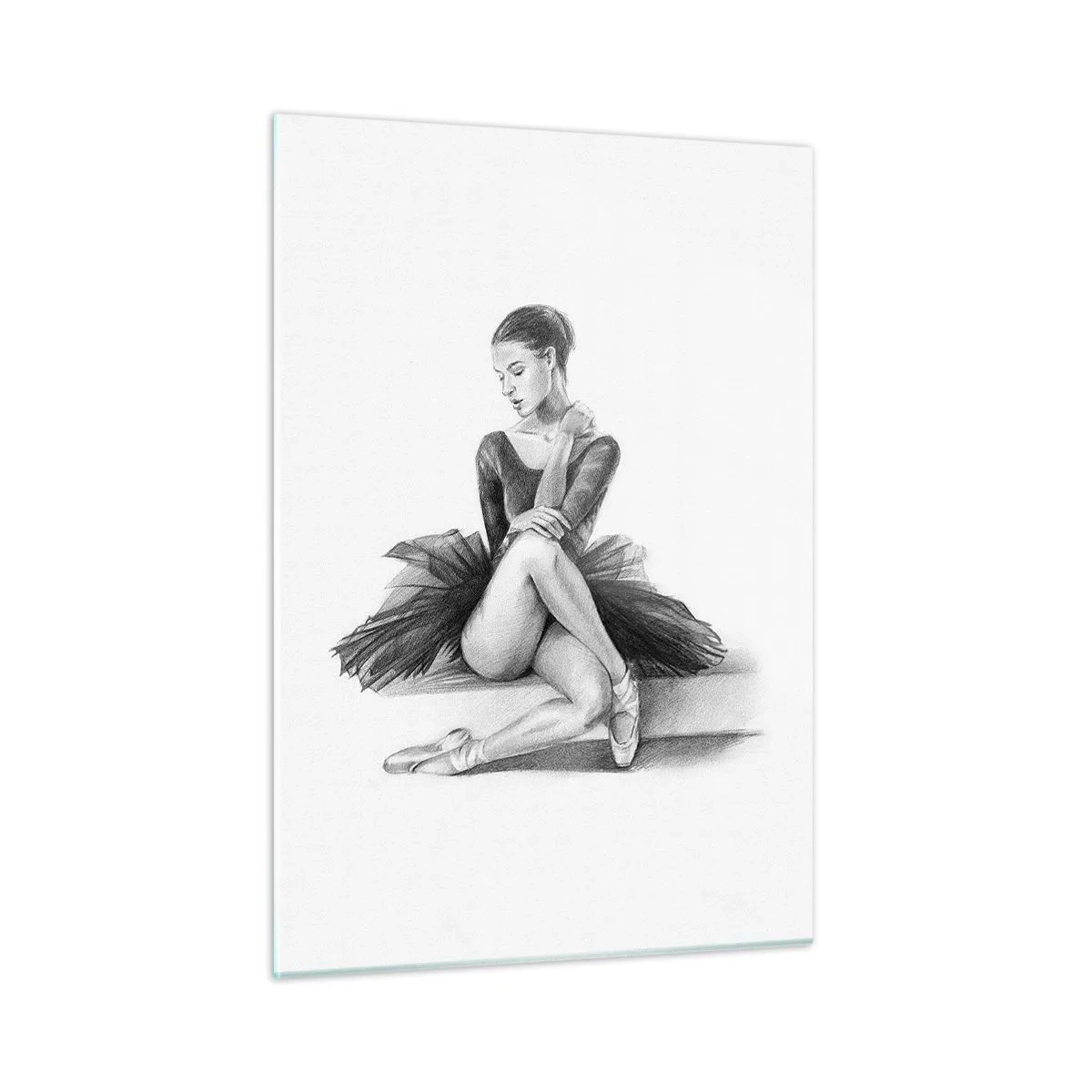 Billede på glas - Fortryllet af dans - 50x70 cm
