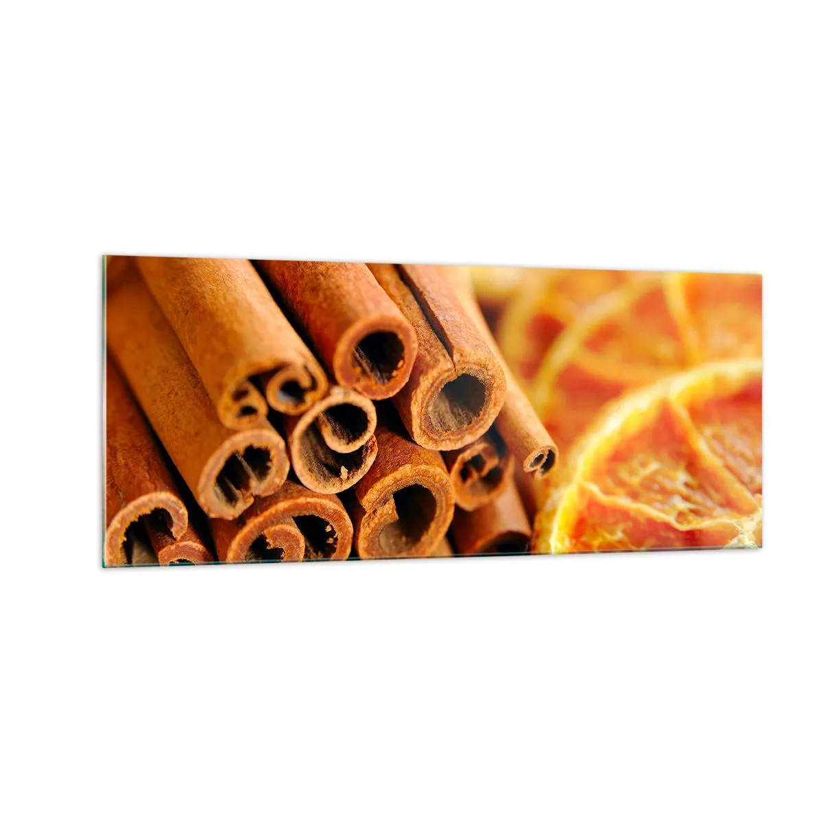 Billede på glas - Kan du lugte deres duft? - 100x40 cm