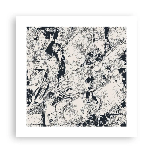 Plakat - Modsætningernes gennemtrængning - 40x40 cm