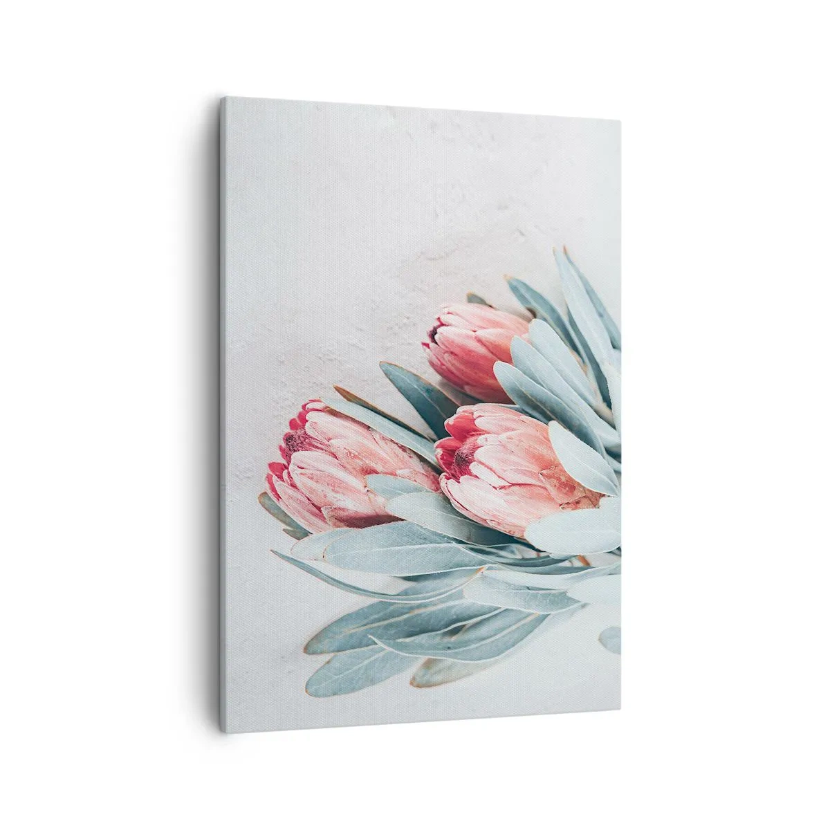Lærredstryk - Billede på lærred - Skammer sig over deres egen skønhed - 50x70 cm