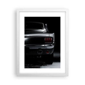 Plakat i hvid ramme - Klassisk charme - 30x40 cm