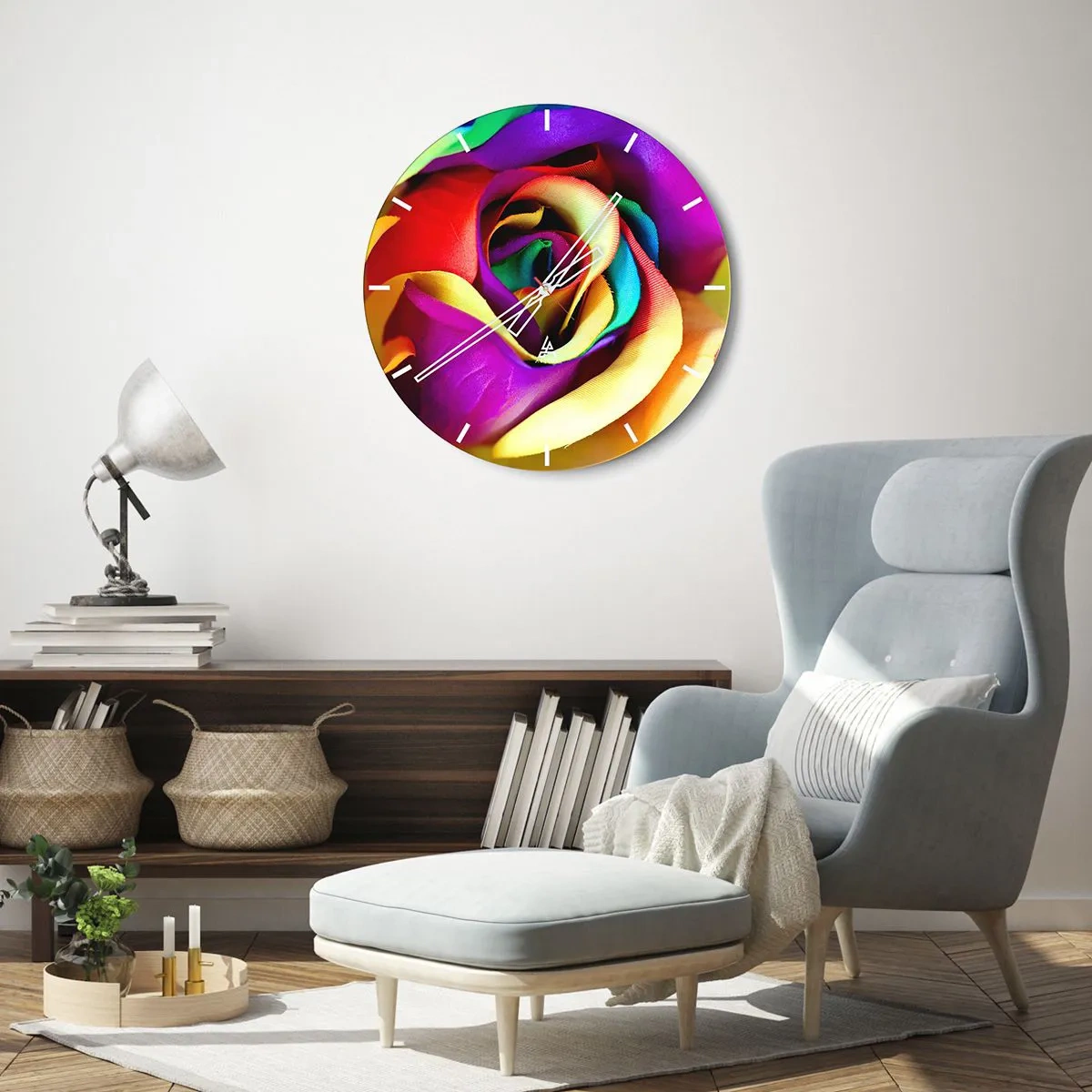 Vægur, Uret - Dette er umuligt - 40x40 cm