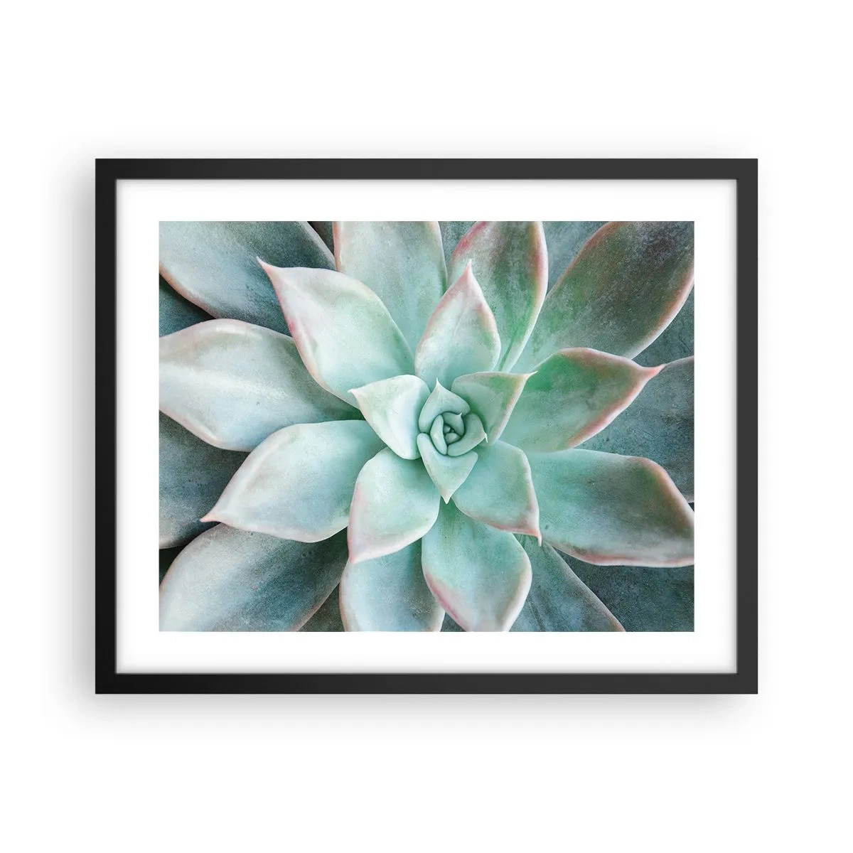 Plakat i sort ramme - Hjertet af ørkenen - 50x40 cm