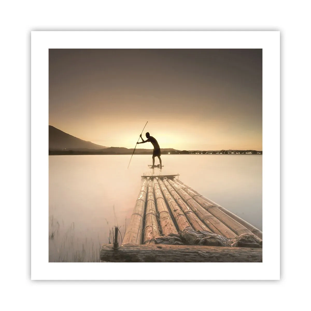 Plakat - Før du hviler - 50x50 cm