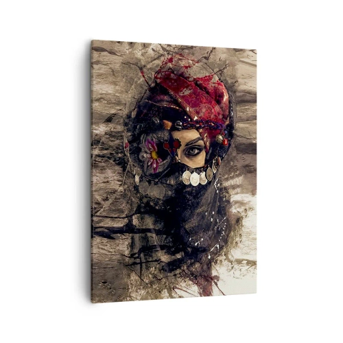 Lærredstryk - Billede på lærred - Foruroligende for at sige det mildt - 50x70 cm