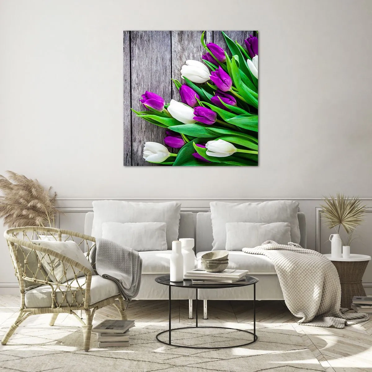 Billede på glas - På dagen for forårsfesten - 60x60 cm