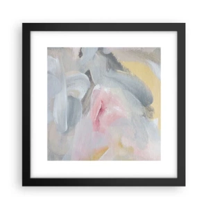 Plakat i sort ramme - I en pastelfarvet verden - 30x30 cm