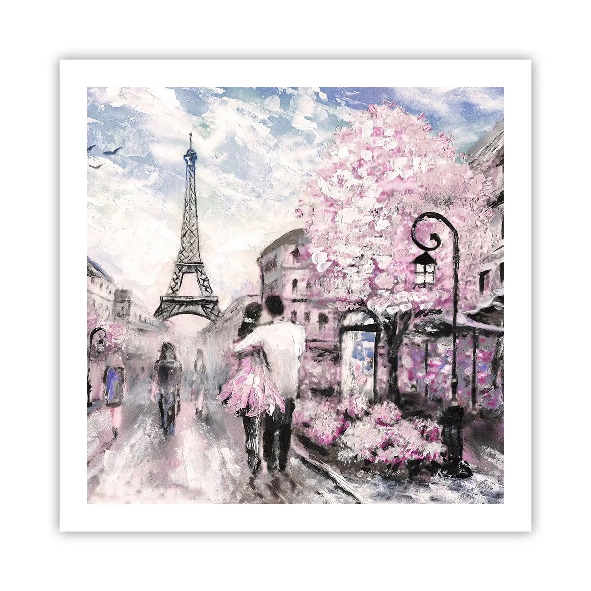 Plakat - Hvis du bliver forelsket, er det kun i... - 60x60 cm