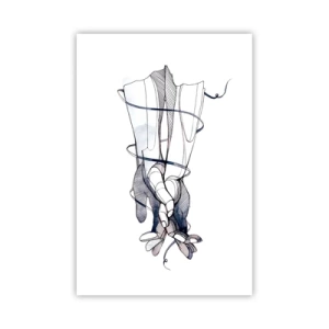 Plakat - En undersøgelse af berøring - 61x91 cm