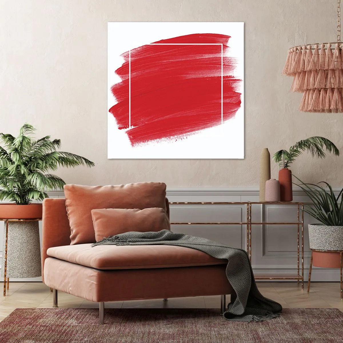 Lærredstryk - Billede på lærred - Uden for rammen - 50x50 cm