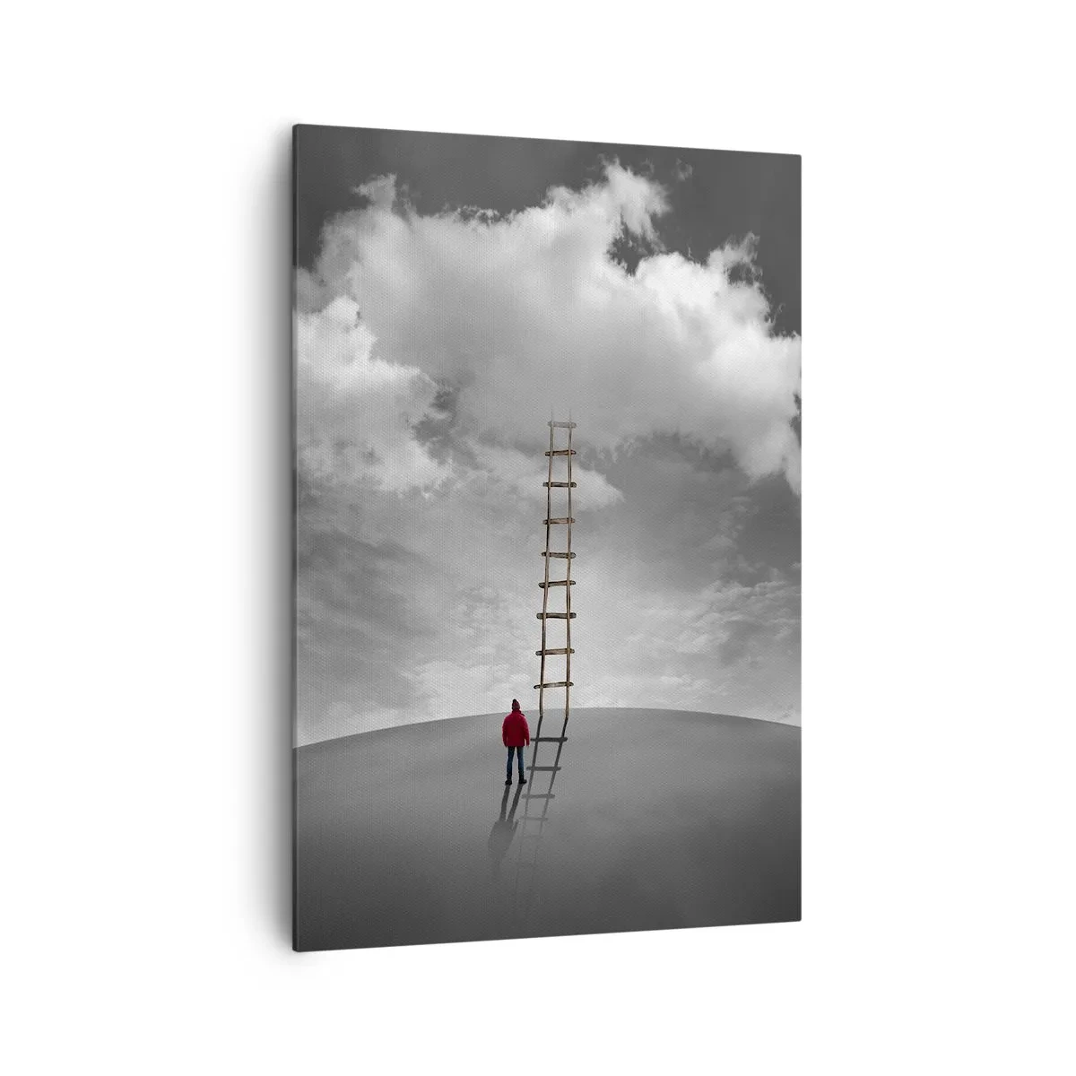 Lærredstryk - Billede på lærred - Alt er muligt - 70x100 cm