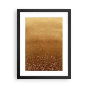 Plakat i sort ramme - Lysets fødsel - 30x40 cm