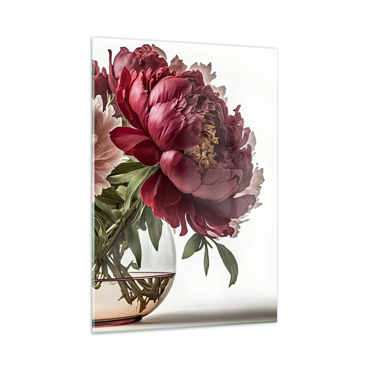 Billede på glas - I fuldt flor af skønhed - 50x70 cm