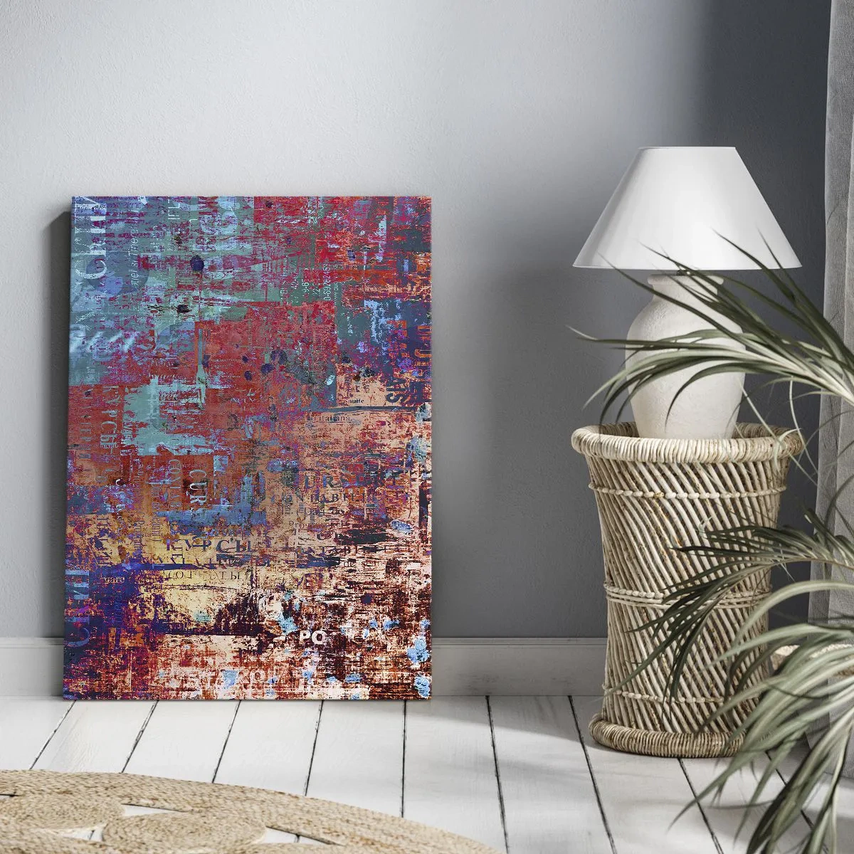 Lærredstryk - Billede på lærred - Hukommelse og glemsel - 50x70 cm