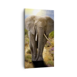 Lærredstryk - Billede på lærred - Sådan så Eden ud - 55x100 cm