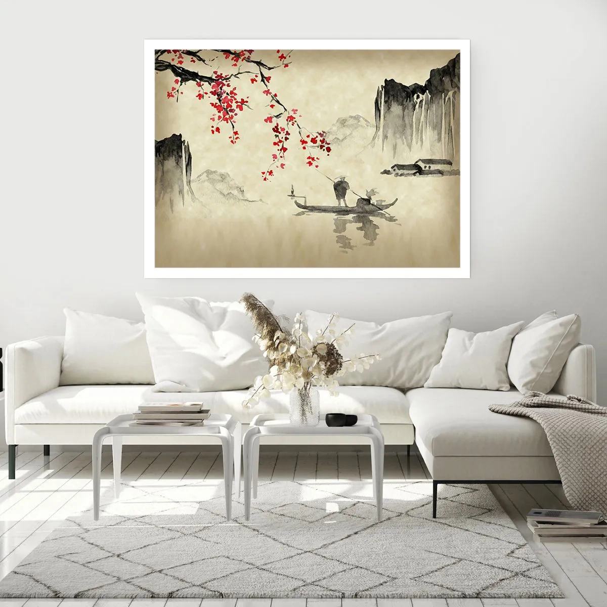 Plakat - I kirsebærblomsternes land - 70x50 cm