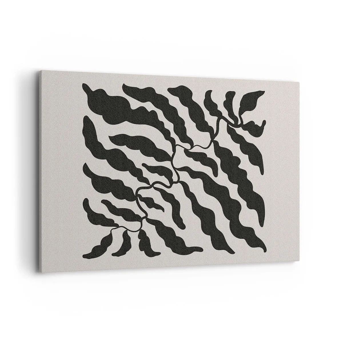 Lærredstryk - Billede på lærred - En firkants natur - 120x80 cm