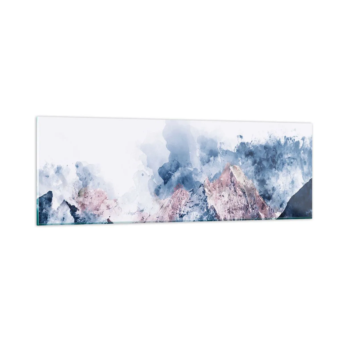 Billede på glas - Dette er toppene! - 90x30 cm